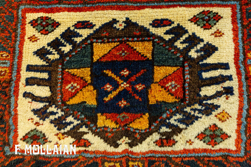 Pair of Small Antique Persian Kurdo Rugs n°:43377903